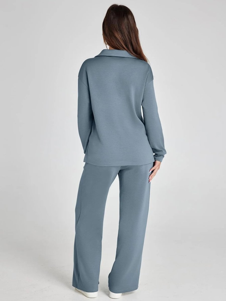 Dora | Casual Long Sleeve Two - piece Set - Ciara & Fiona