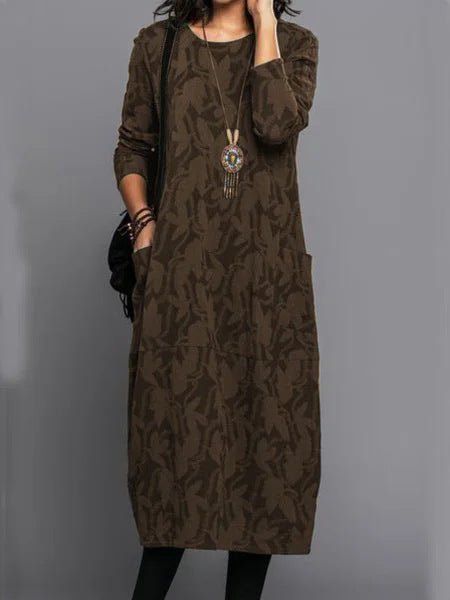 Eilish | Comfortable Elegant Fall/Winter Dress - Ciara & Fiona