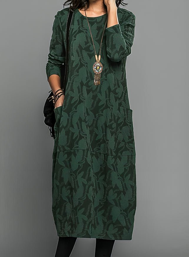Eilish | Comfortable Elegant Fall/Winter Dress - Ciara & Fiona