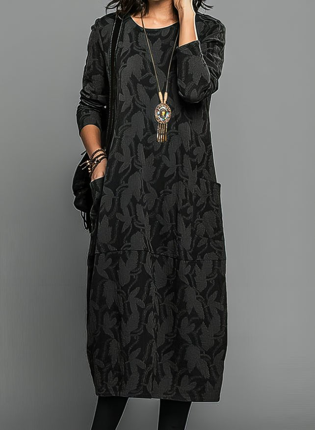 Eilish | Comfortable Elegant Fall/Winter Dress - Ciara & Fiona