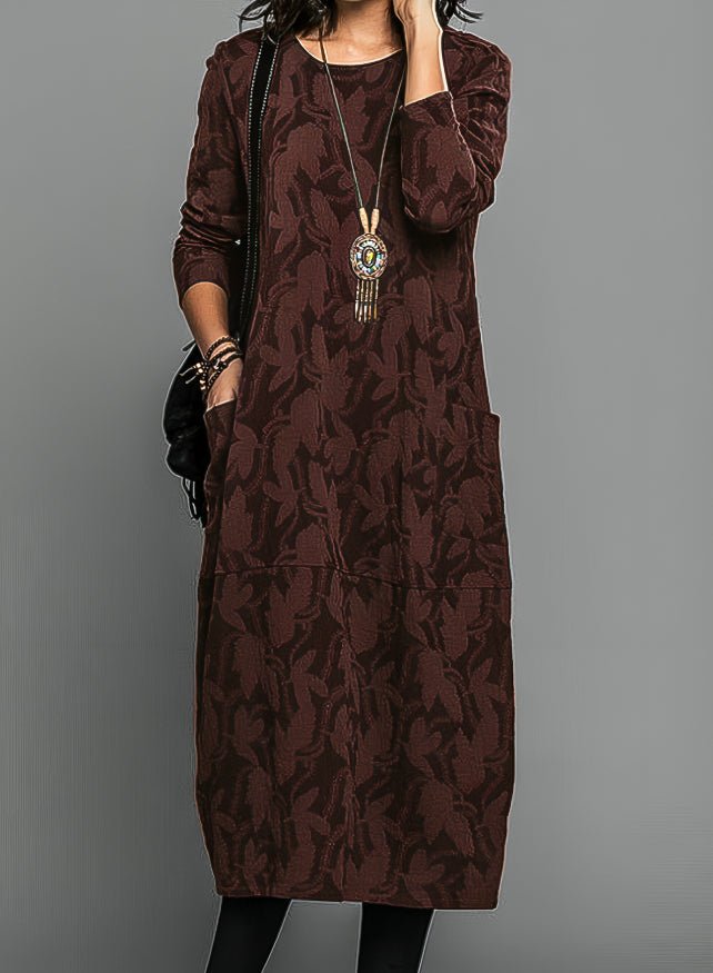 Eilish | Comfortable Elegant Fall/Winter Dress - Ciara & Fiona