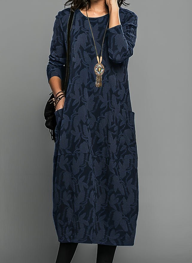 Eilish | Comfortable Elegant Fall/Winter Dress - Ciara & Fiona