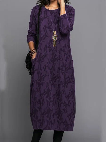 Eilish | Comfortable Elegant Fall/Winter Dress - Ciara & Fiona