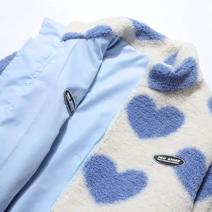 ELAYNA | Reversible Heart Jacket - Ciara & Fiona