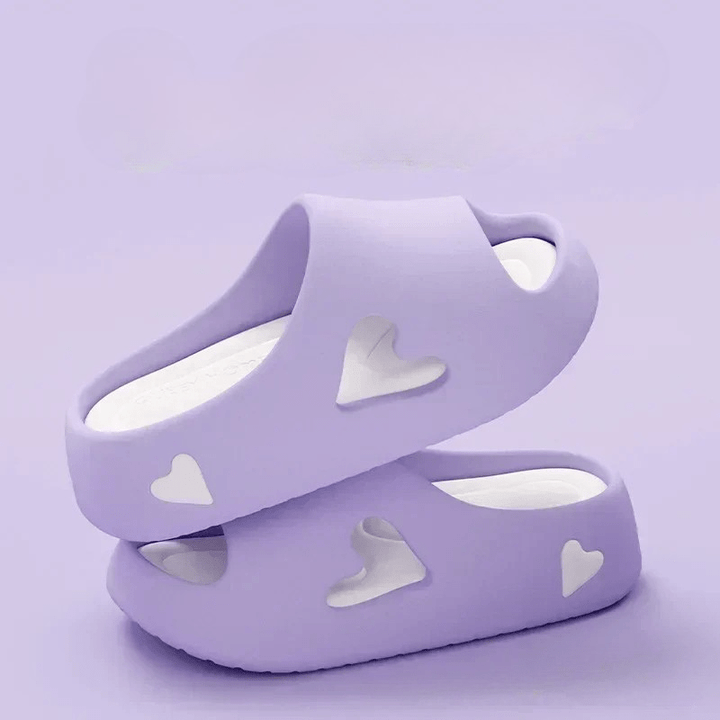 Ellery | Cute Heart FlipFlops - Ciara & Fiona