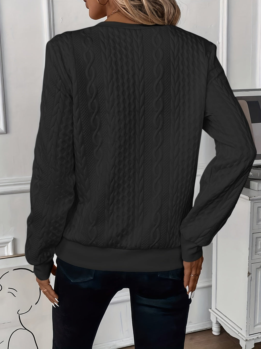 Emy | Sweater with Zipper - Ciara & Fiona