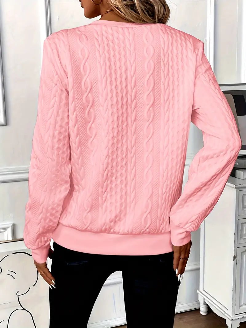 Emy | Sweater with Zipper - Ciara & Fiona