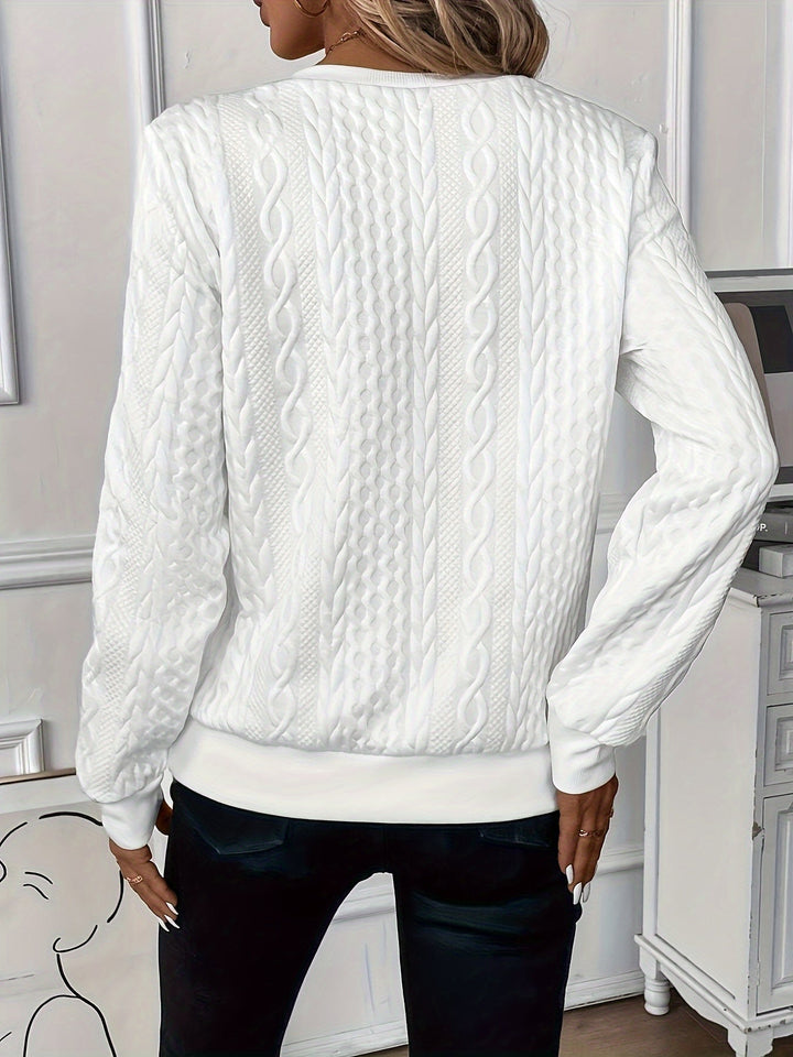 Emy | Sweater with Zipper - Ciara & Fiona