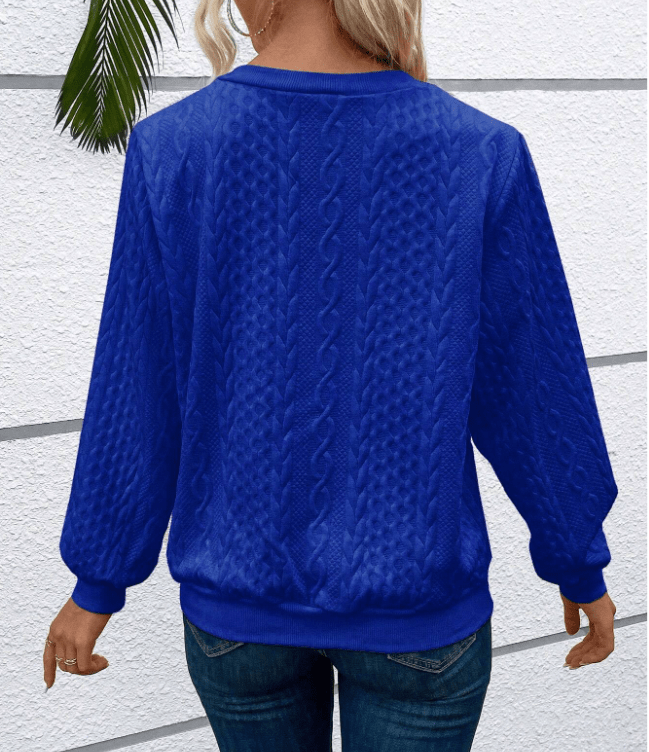 Emy | Sweater with Zipper - Ciara & Fiona