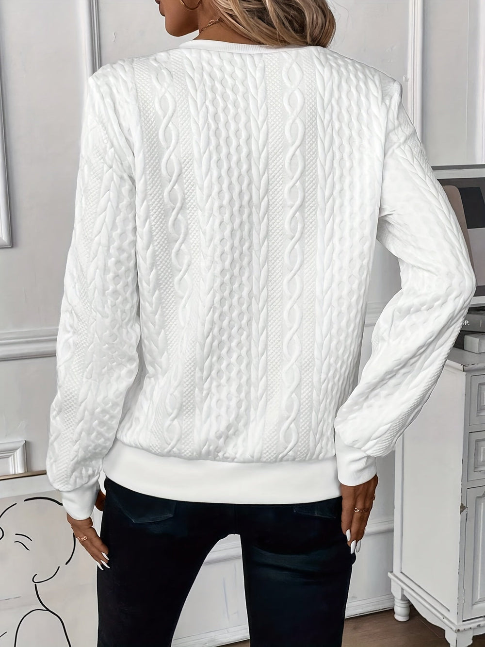 Emy | Sweater with Zipper - Ciara & Fiona