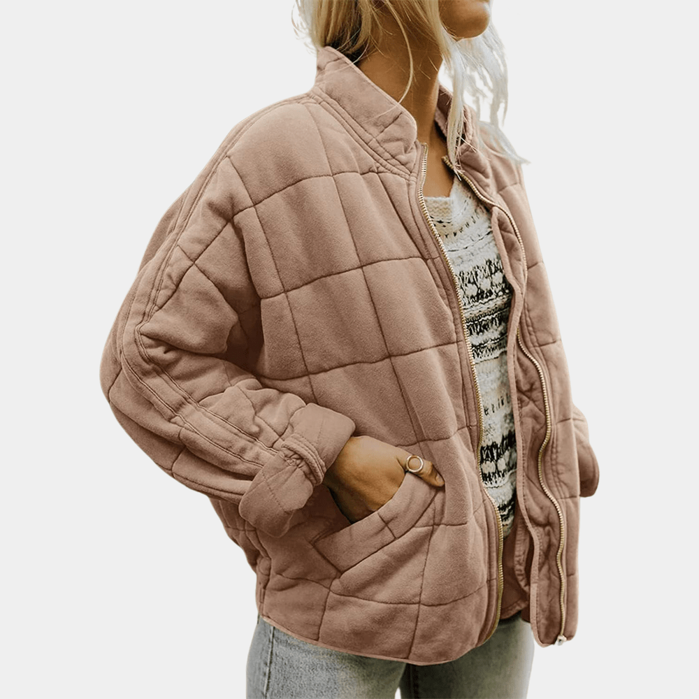 Evalina | Warm Quilted Jacket - Ciara & Fiona