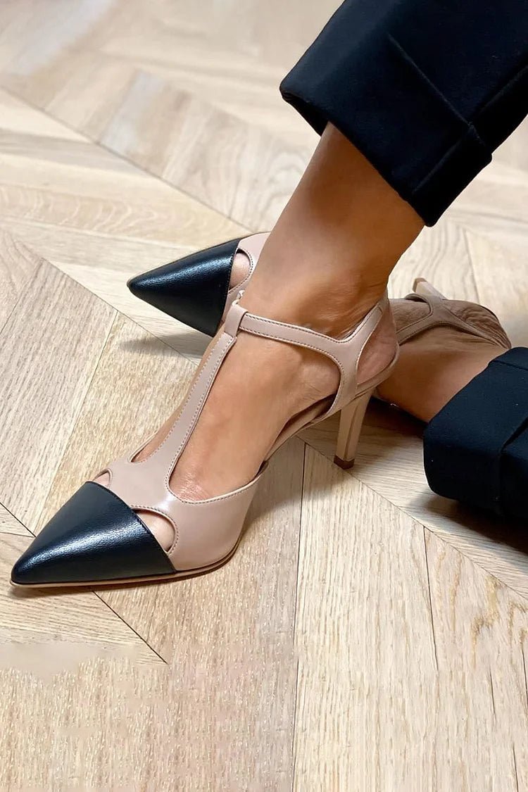Evrardine | Two - Tone Court Shoe - Ciara & Fiona