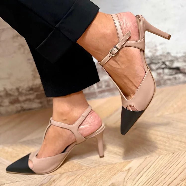 Evrardine | Two - Tone Court Shoe - Ciara & Fiona