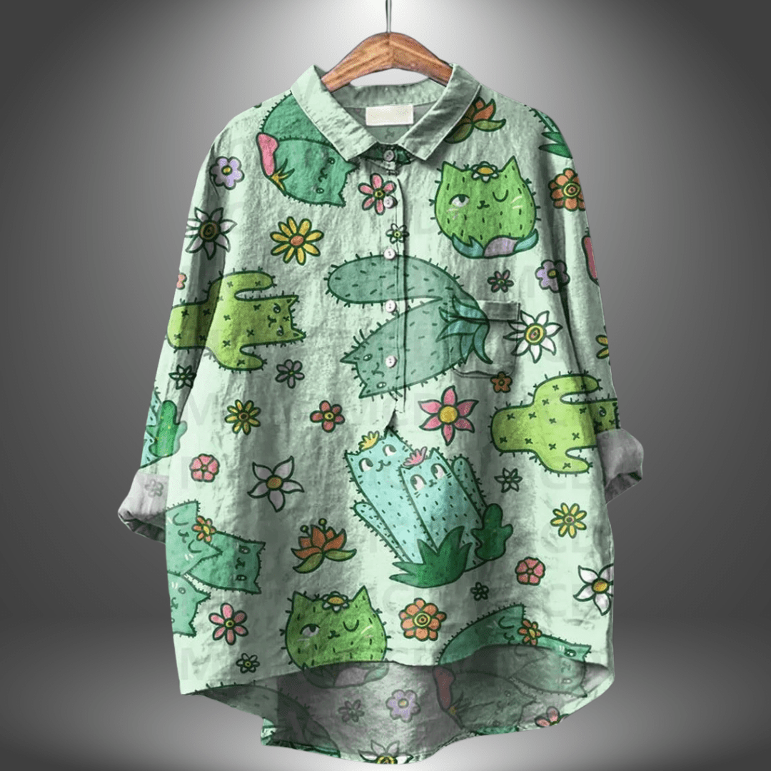 Fiolie | Handcrafted Floral Shirt - Ciara & Fiona