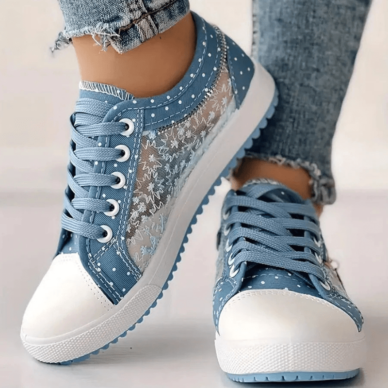 FLORIVIA | Breathable Floral Sneakers - Ciara & Fiona