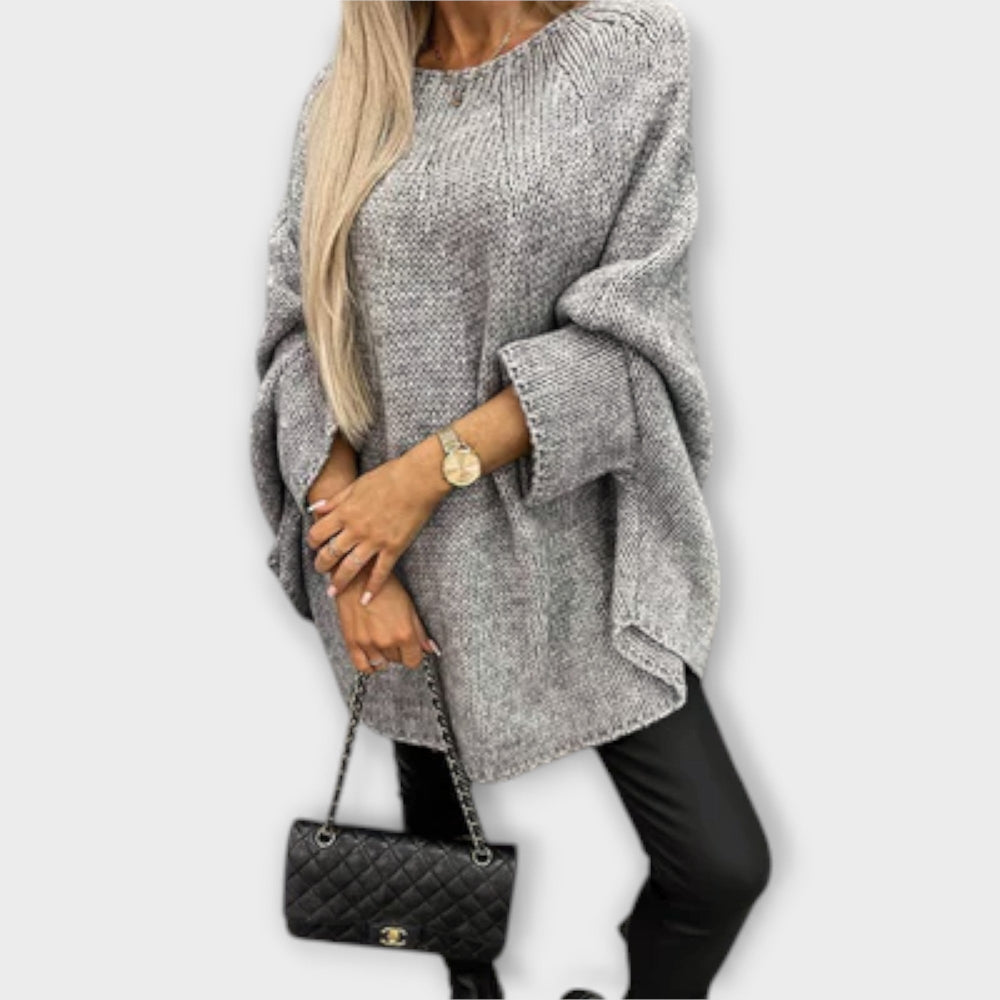 Isabelle - Chic Women's Round Neck Sweater - Ciara & Fiona
