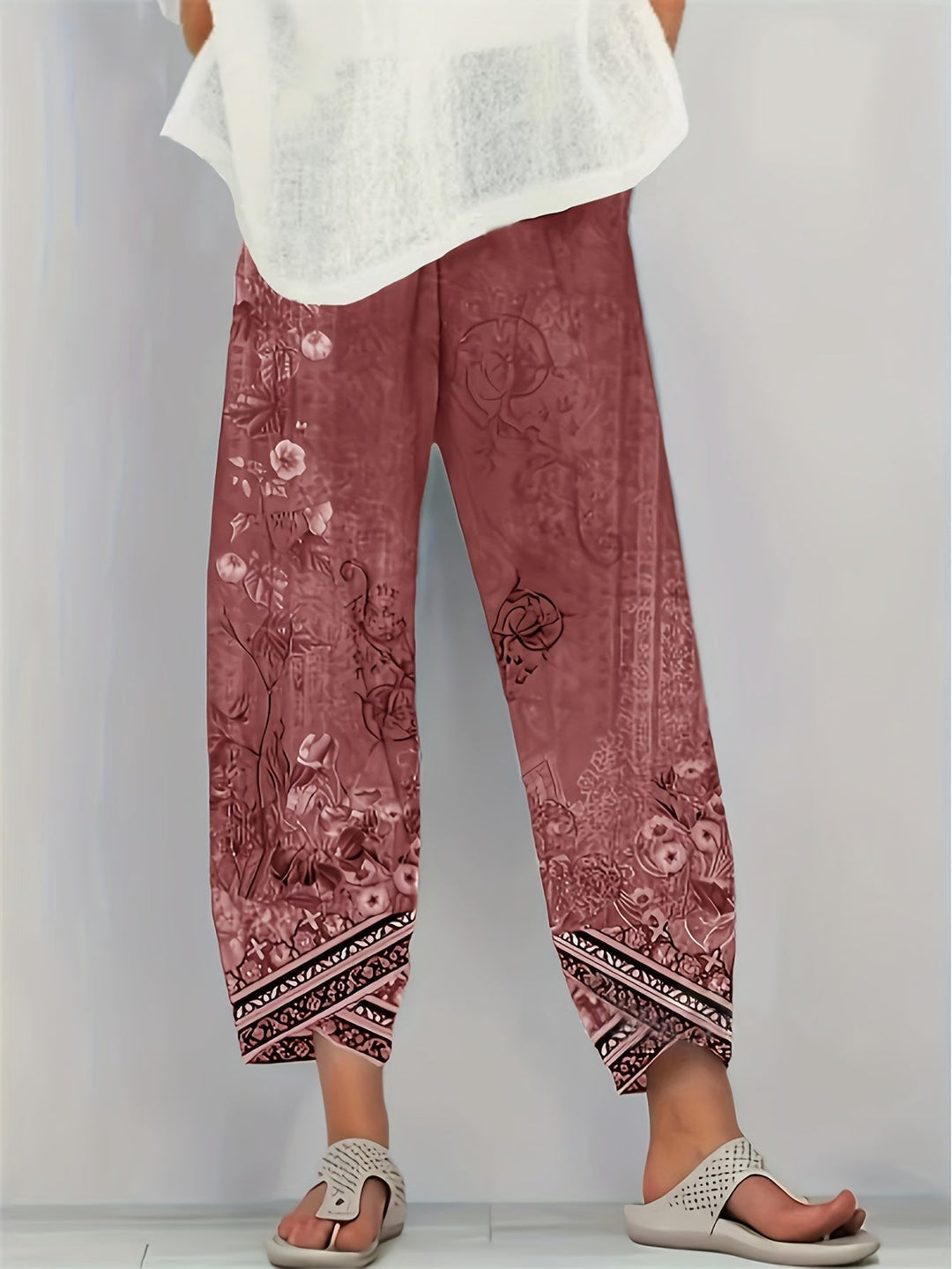 ISOLDE | Elegant Wide - Leg Trousers - Ciara & Fiona