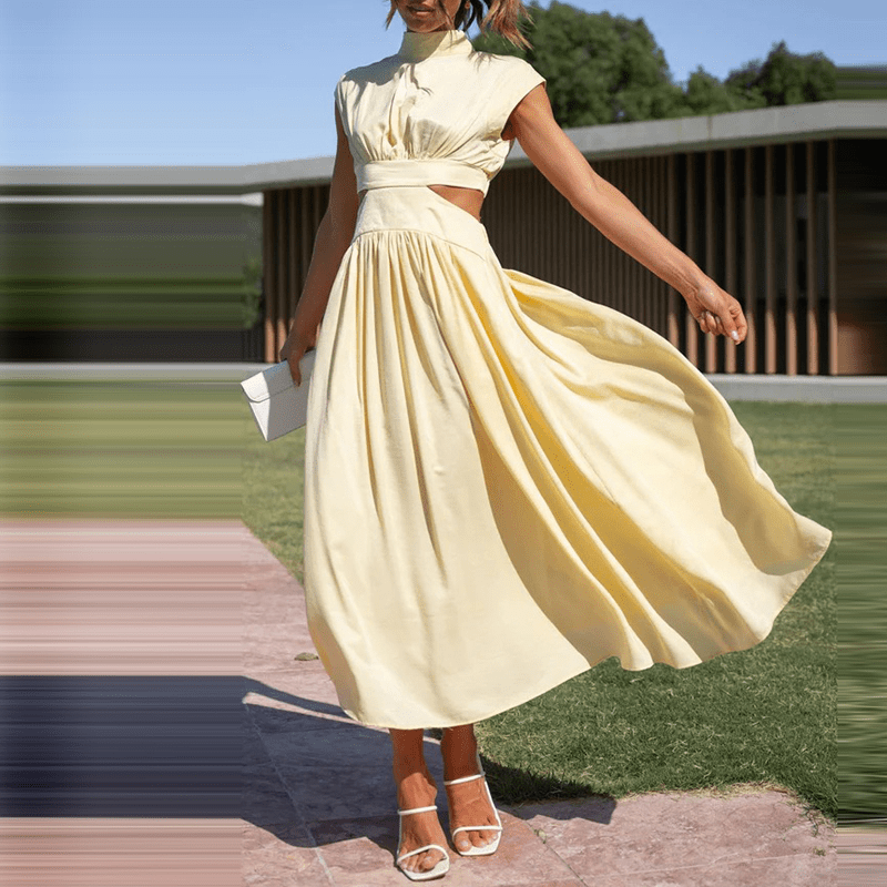 Ivette | Elegant Long Dress - Ciara & Fiona