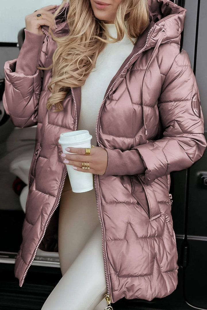 Jenna | Warm Hooded Casual Jacket - Ciara & Fiona