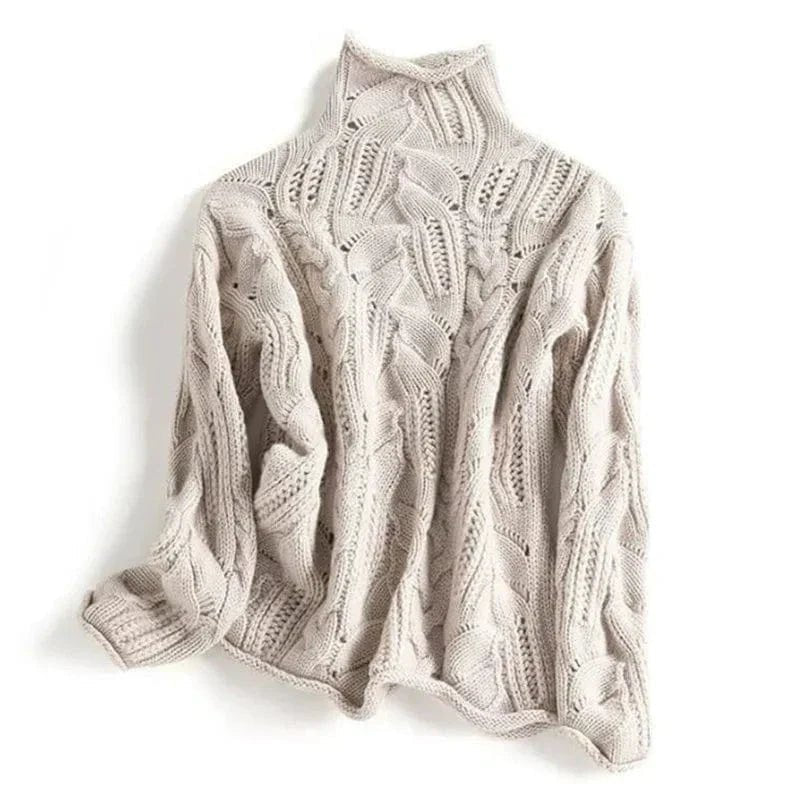 Jennan | Comfortable Turtleneck Sweater - Ciara & Fiona