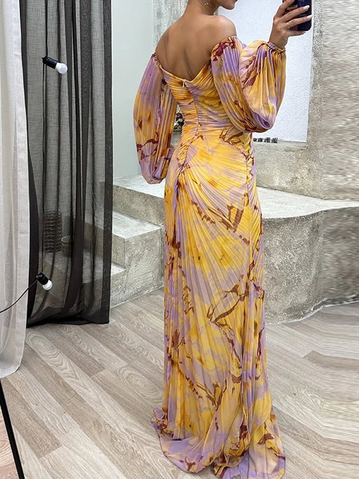 Jessie | Elegant V - Neck Dress - Ciara & Fiona