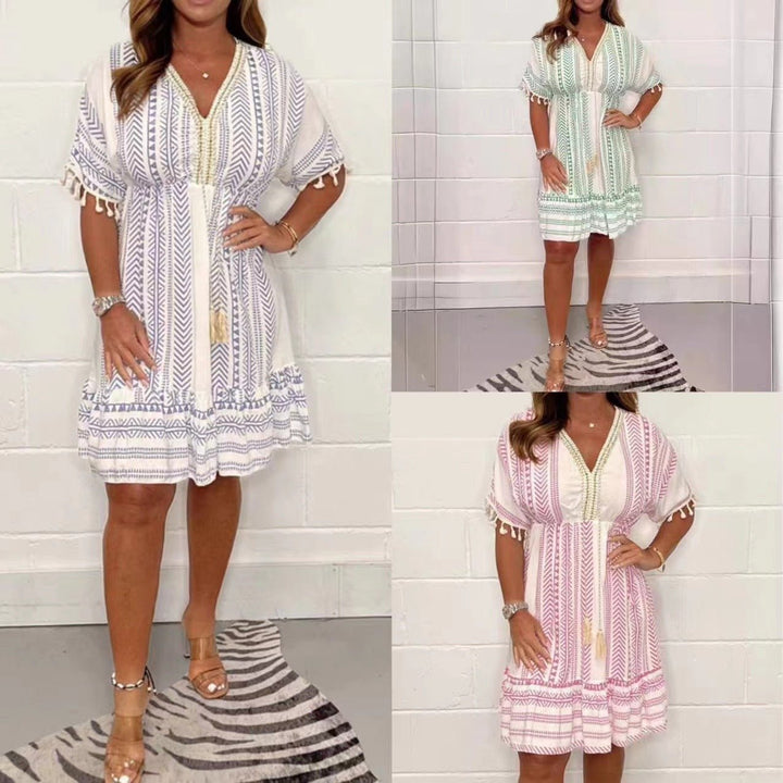 Kacey | Vintage Bohemian Dress - Ciara & Fiona