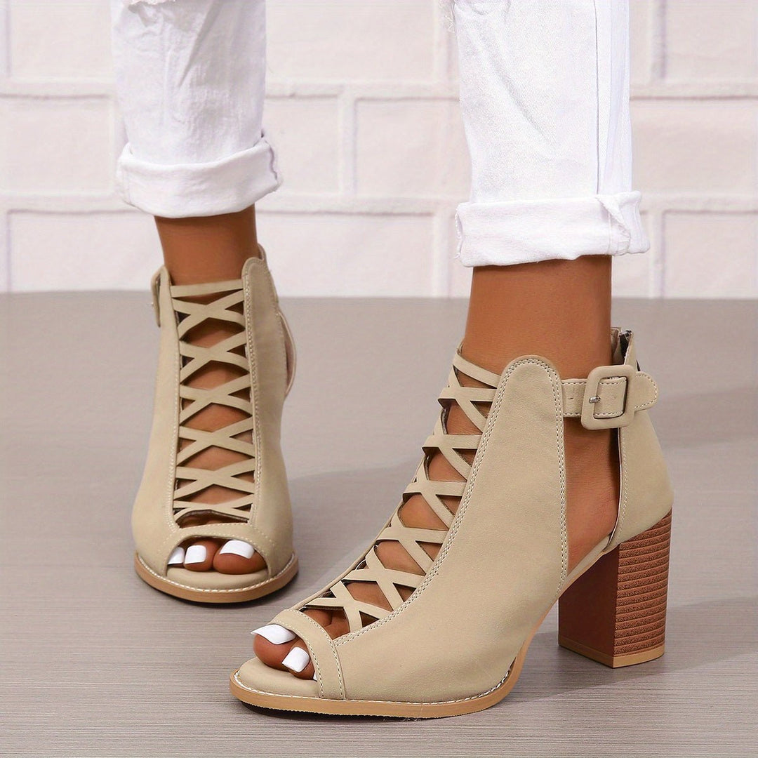 Katia | Elegant Ankle Boots - Ciara & Fiona