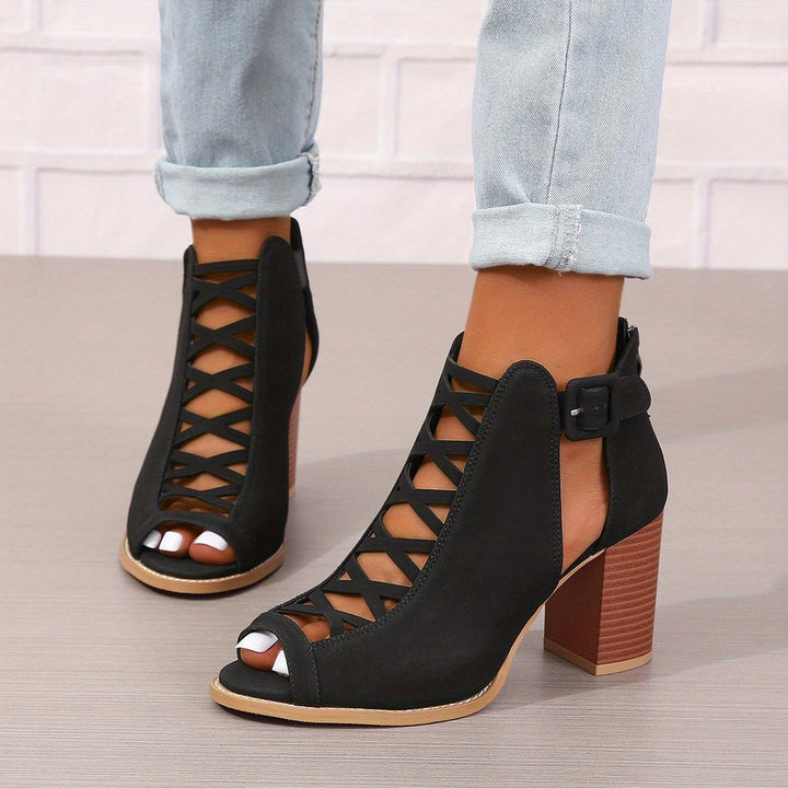 Katia | Elegant Ankle Boots - Ciara & Fiona