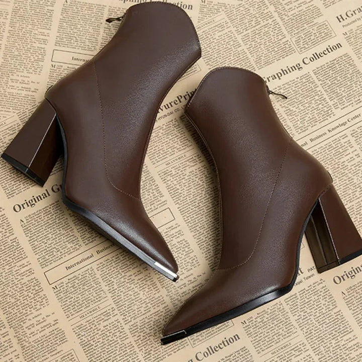 Kendra | Chrome Tip Chelsea Boots - Ciara & Fiona