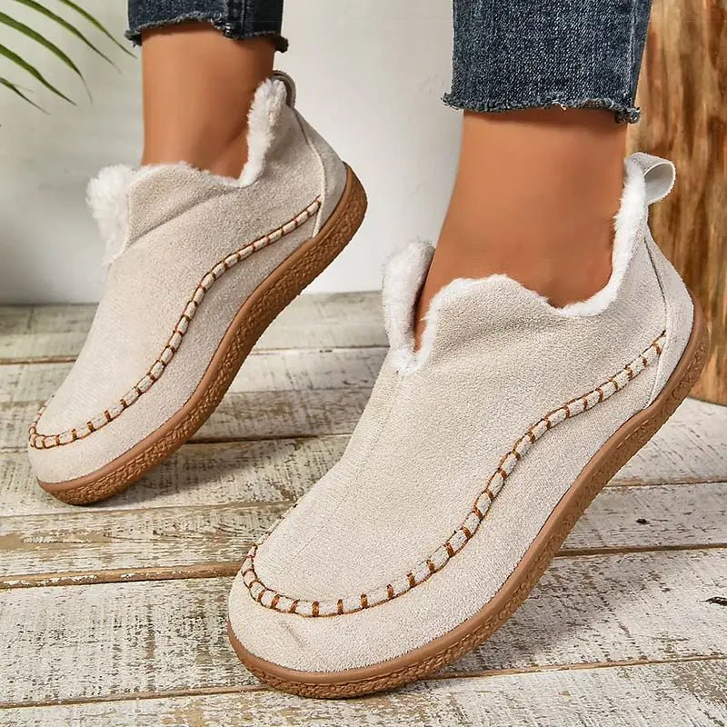 Kristelle | Orthopedic Leather Ankle Boots - Ciara & Fiona