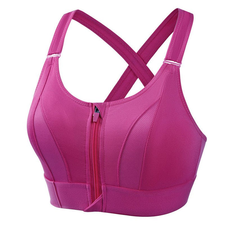 Laryssa | Zip Fit Sports Bra Anti - Sweat - Ciara & Fiona