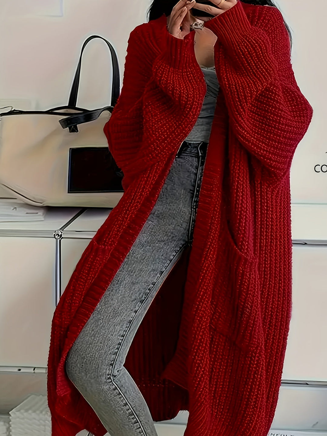 Leda | Cozy Confidence Longline Cardigan - Ciara & Fiona