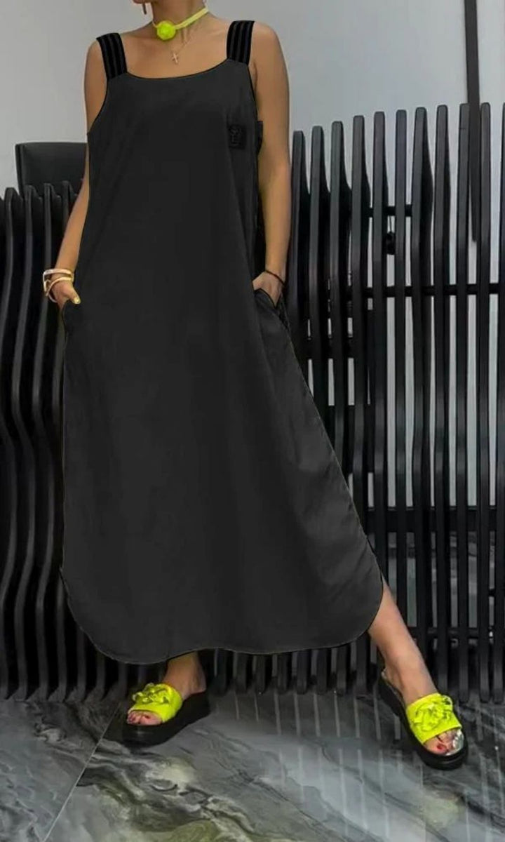 Leilani | Shoulder Strap Suspender Dress - Ciara & Fiona