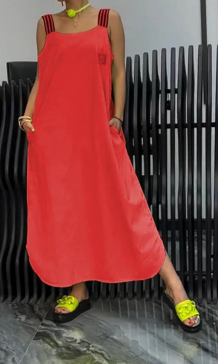 Leilani | Shoulder Strap Suspender Dress - Ciara & Fiona