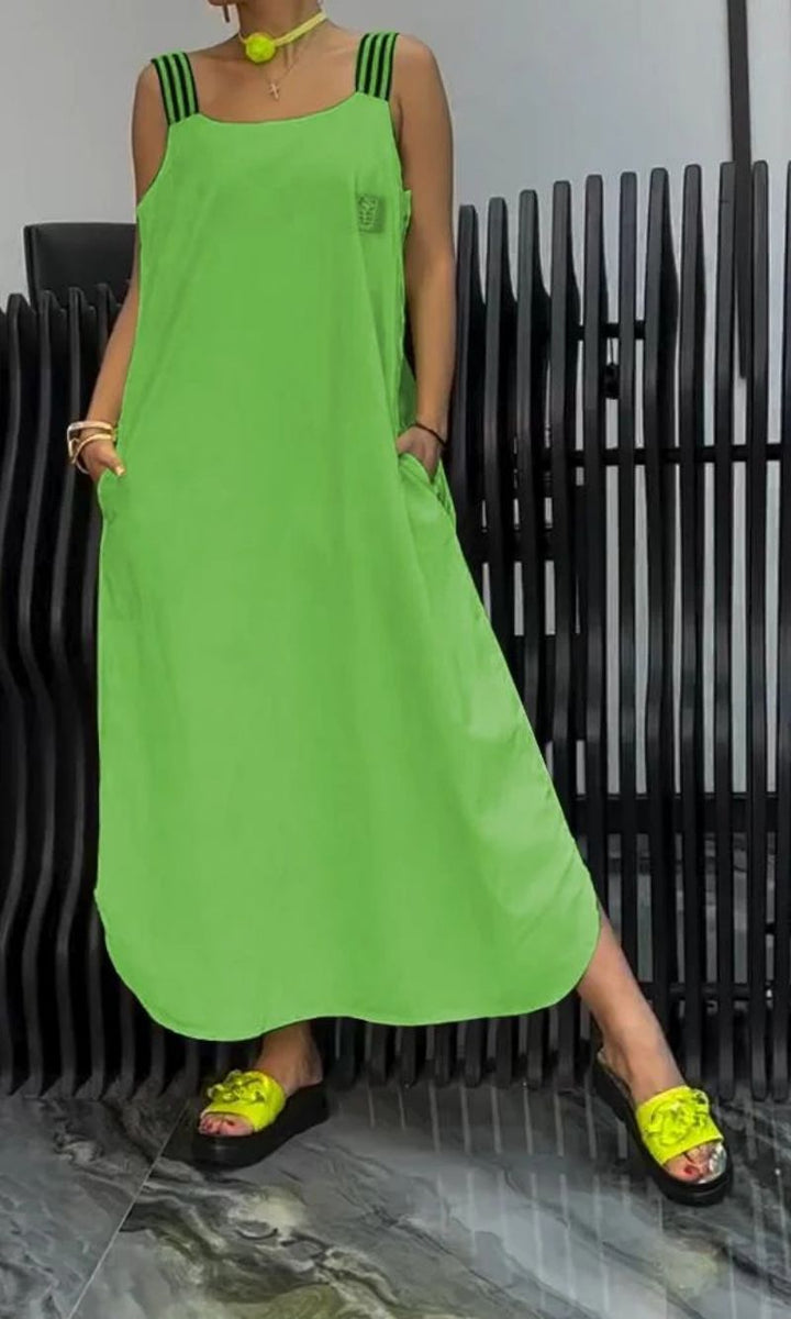 Leilani | Shoulder Strap Suspender Dress - Ciara & Fiona