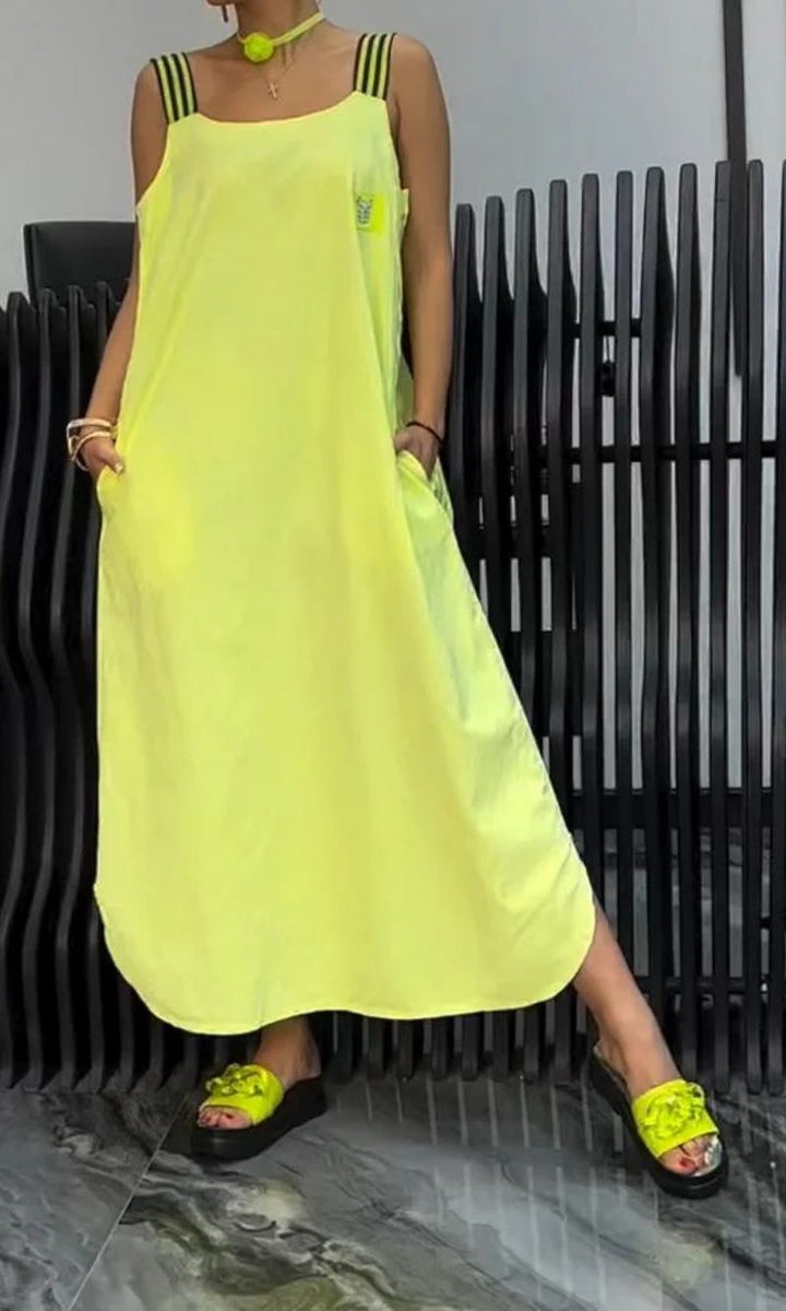 Leilani | Shoulder Strap Suspender Dress - Ciara & Fiona
