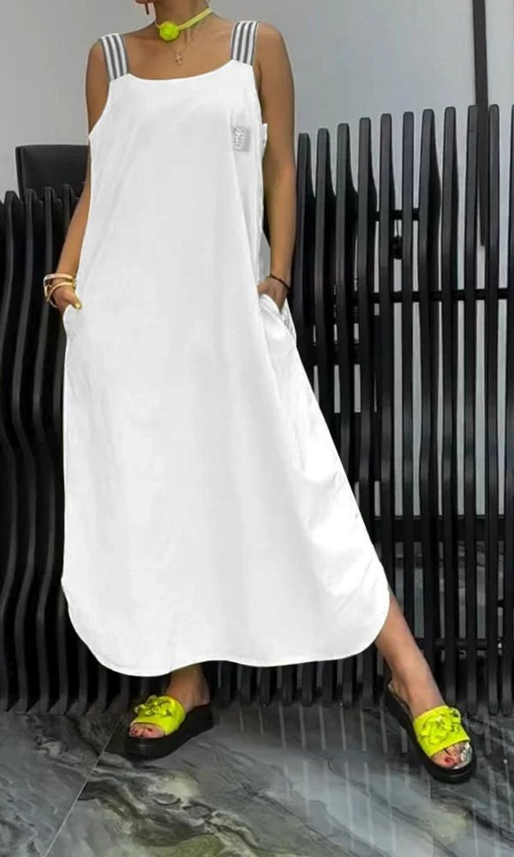 Leilani | Shoulder Strap Suspender Dress - Ciara & Fiona