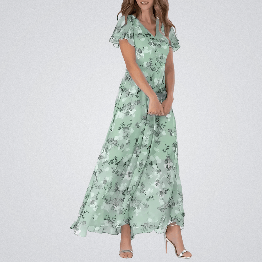 Leonora | Glamorous Tummy Covering Dress - Ciara & Fiona