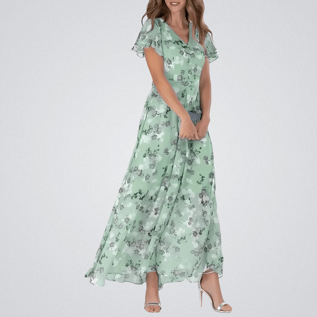 Leonora | Glamorous Tummy Covering Dress - Ciara & Fiona