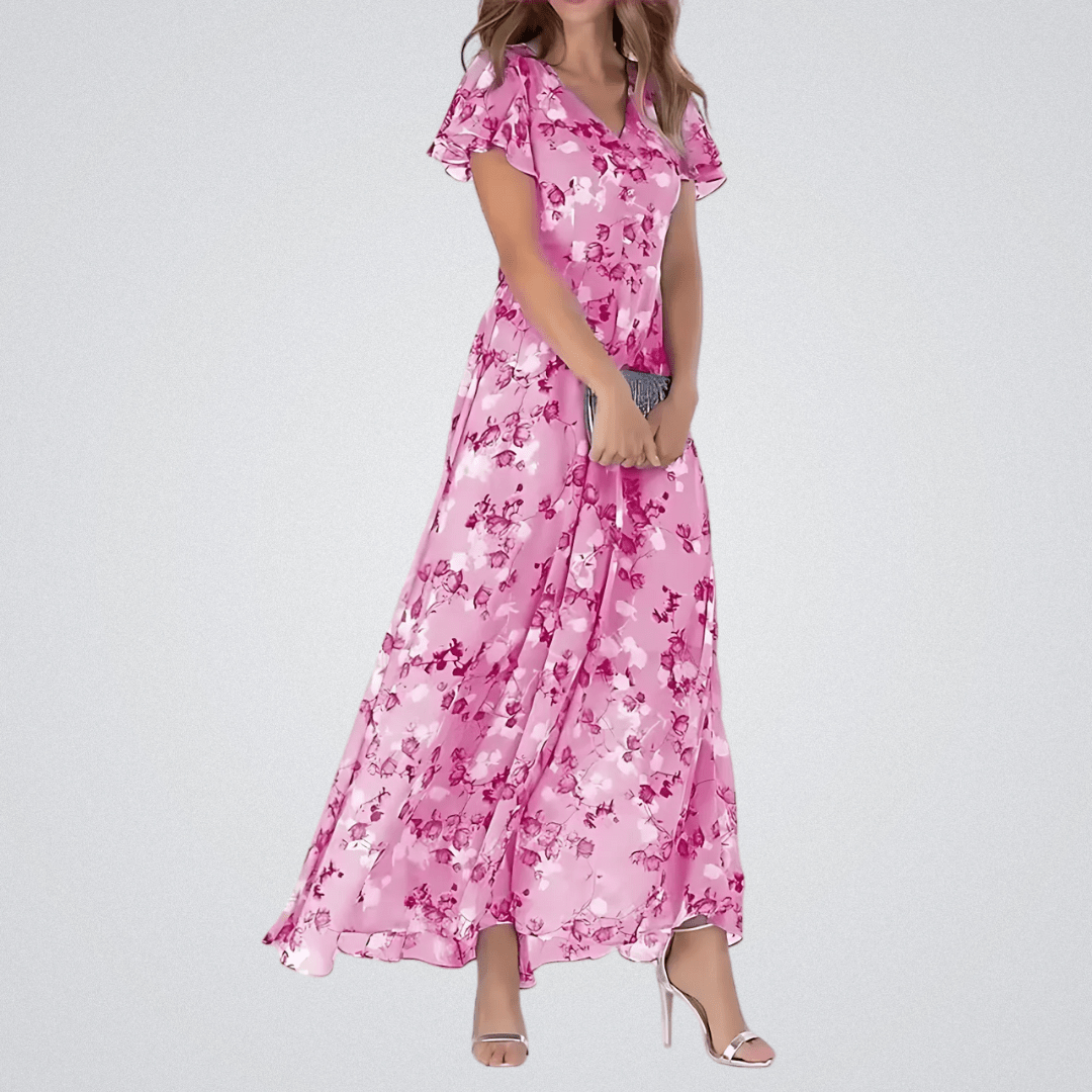 Leonora | Glamorous Tummy Covering Dress - Ciara & Fiona