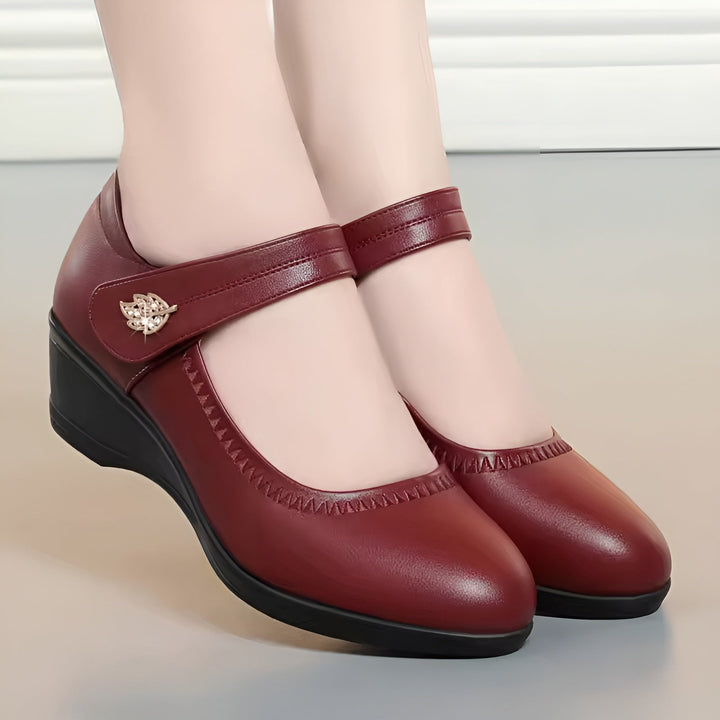 Leyla | Soft PU Leather Shoes - Ciara & Fiona