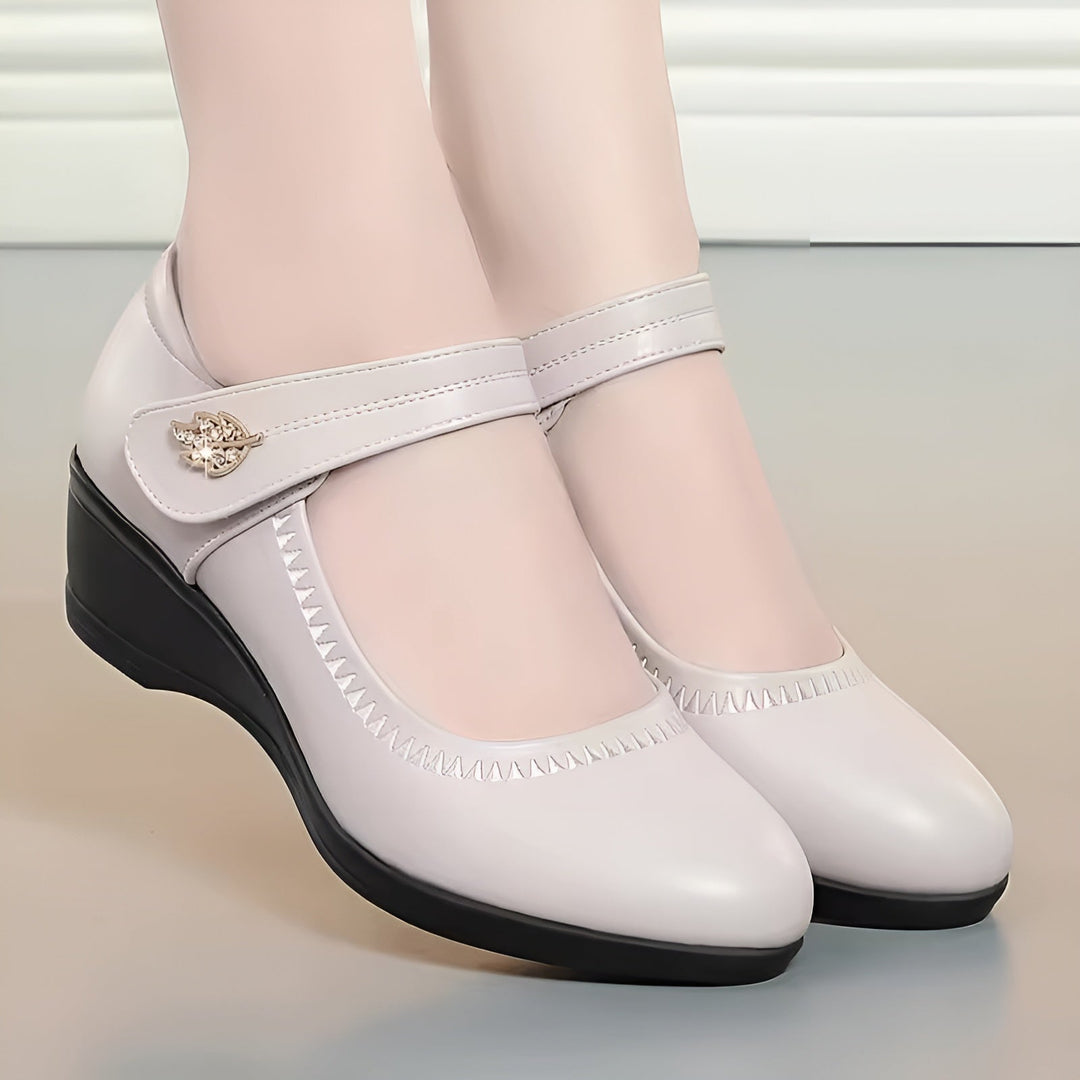 Leyla | Soft PU Leather Shoes - Ciara & Fiona