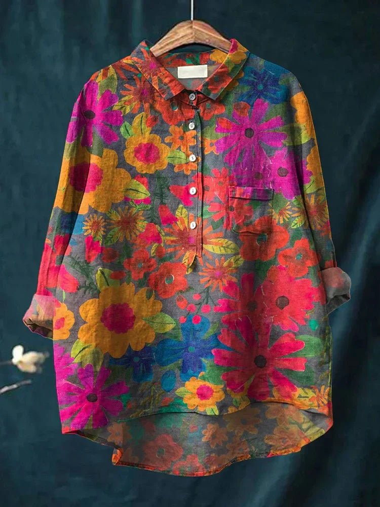 Lilac | Playful Art Shirt - Ciara & Fiona