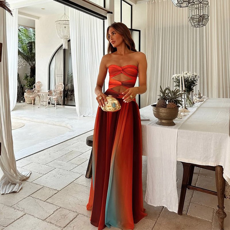 Lizeth | Strapless Maxi Dress - Ciara & Fiona