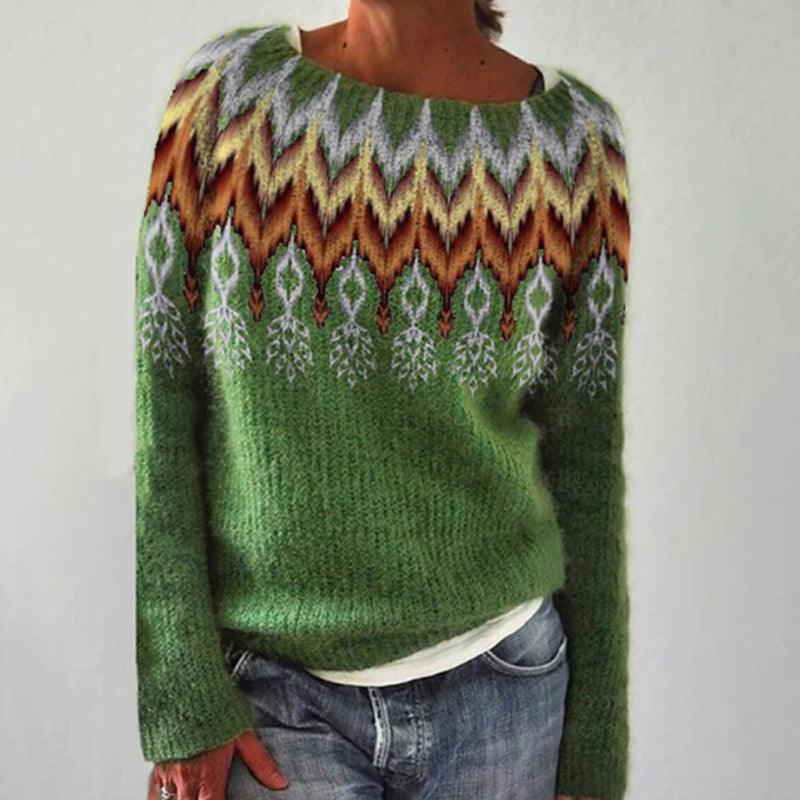 Lorelle | Long knit sweater - Ciara & Fiona