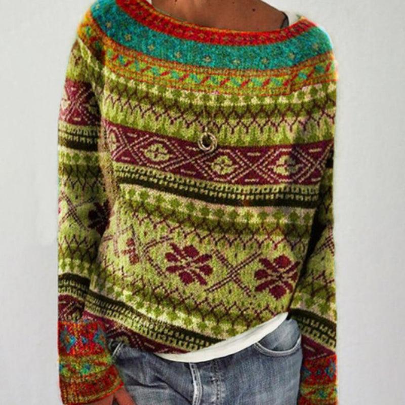 Lorelle | Long knit sweater - Ciara & Fiona
