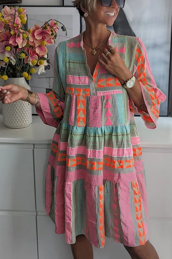 Lylia | Spring Colorful Dress - Ciara & Fiona
