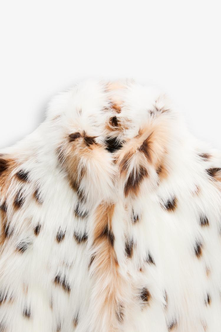 Mallory | Leopard Faux Fur Jacket - Ciara & Fiona