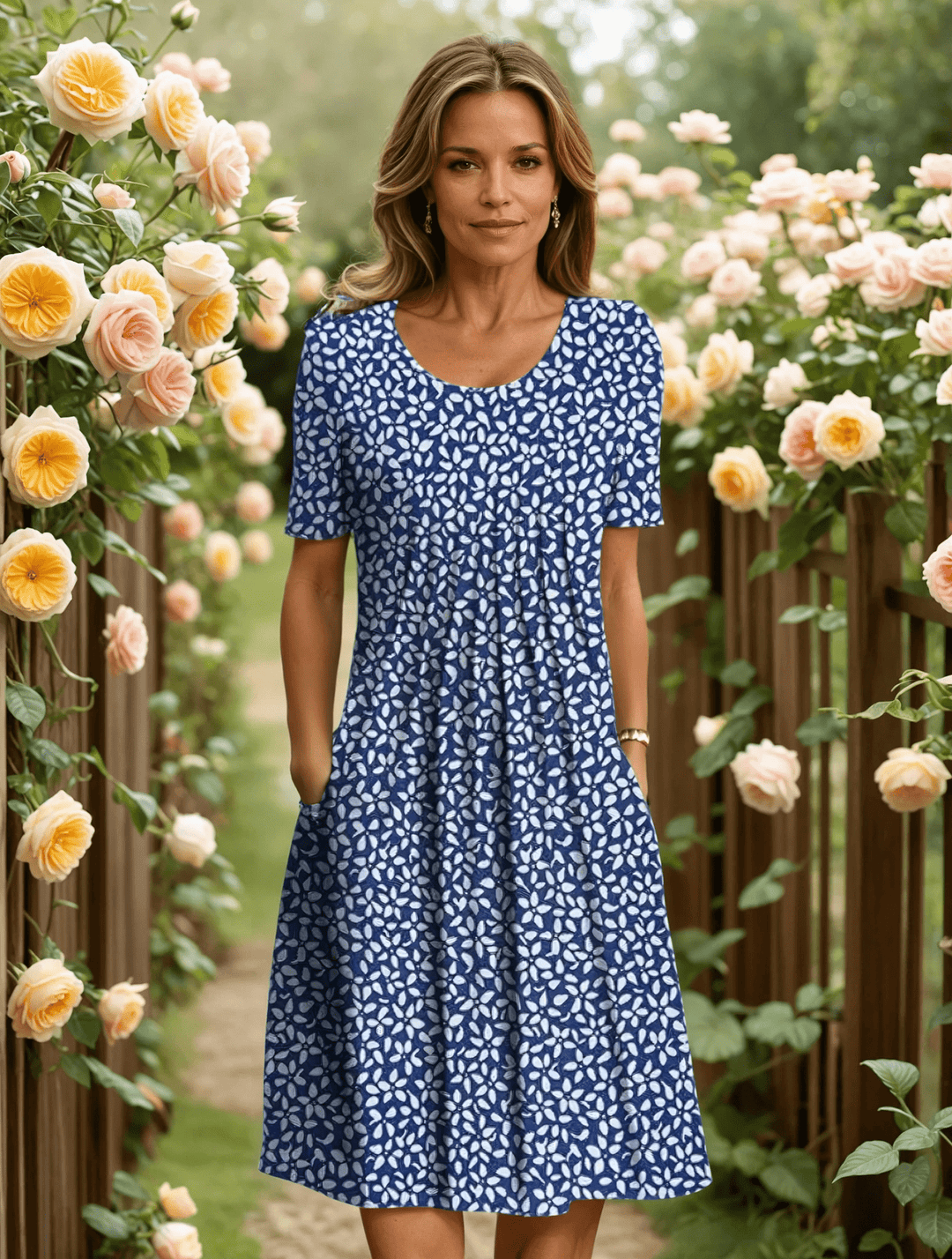 Marcelle | Elegant Dress With Tummy Coverage - Ciara & Fiona