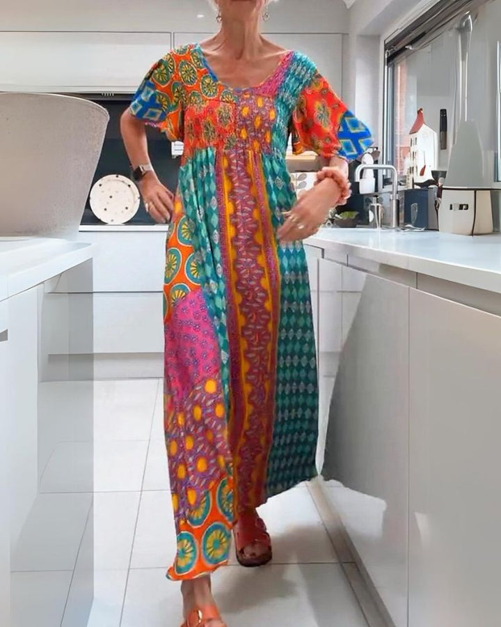 Marella | Colorful Bohemian Dress - Ciara & Fiona